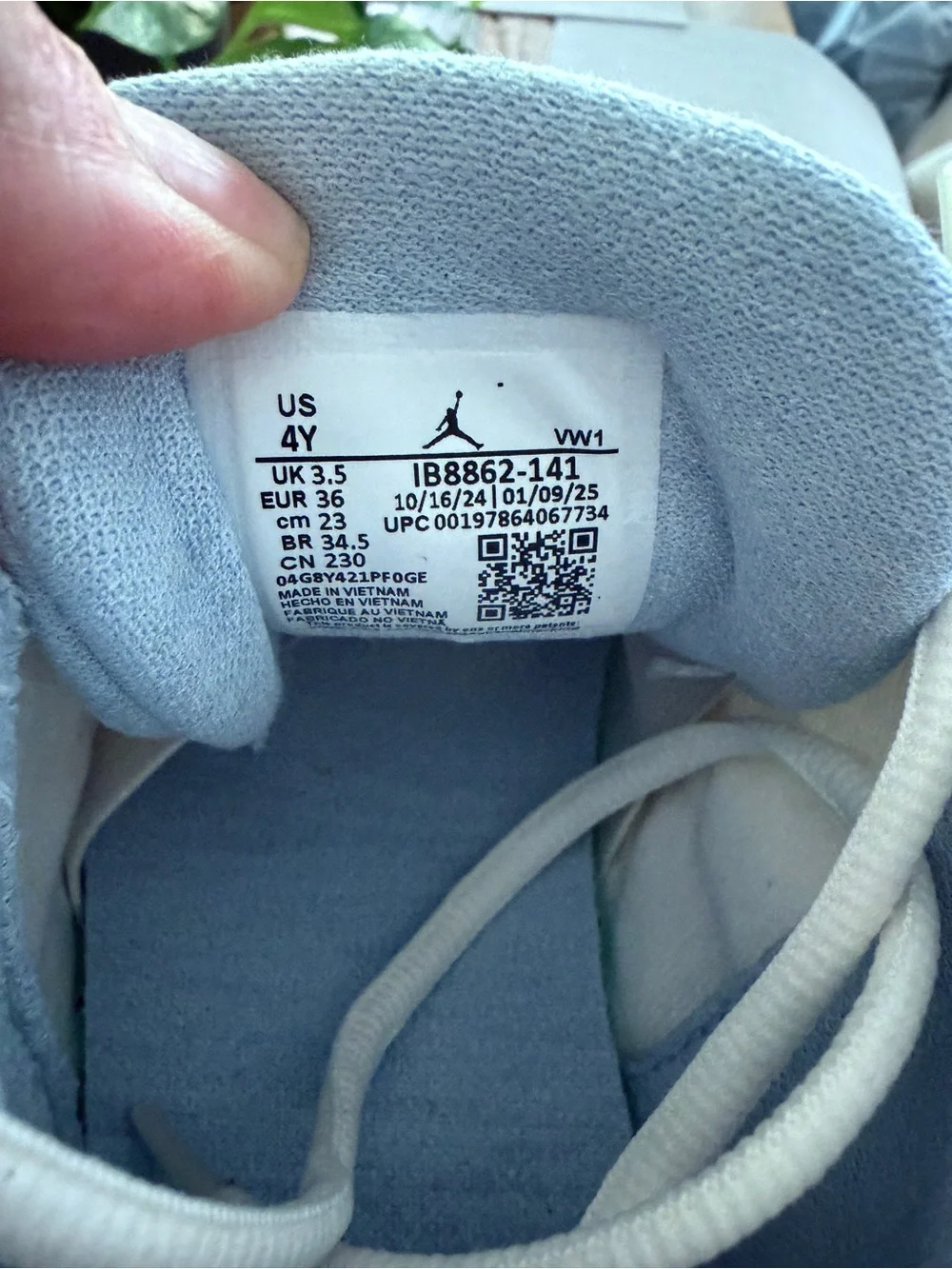 Jordan children sneakers